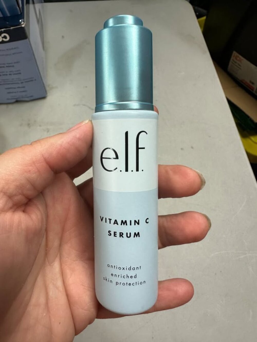 e.l.f. Cosmetics Beauty Shield Vitamin C Pollution Prevention Serum, White, 0.95